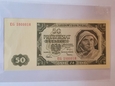 Banknot 50 złotych 1948 r seria EG stan 1
