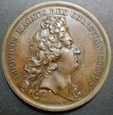 Francja - Ludwik XIV, medal sygn I. MAVGER 1675