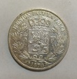 BELGIA 5 FRANKÓW 1870