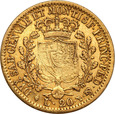 Włochy Sardynia 20 Lirów 1826 (orzeł) st.3+