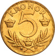 Szwecja 5 koron 1920 Gustav V st.1