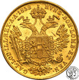 Austria 1 dukat 1852 A Franciszek Józef I st.1
