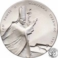 Zestaw medali Jan Paweł II Konstytucja 1991 ZŁOTO i srebro st. 1