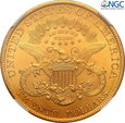 USA 20 dolarów 1900 Philadelphia NGC MS62