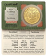 500 złotych 2009 Orzeł Bielik (uncja złota) st.1