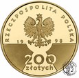 Polska 200 złotych 1998 Jan Paweł II 20 lat Pontyfikatu st.L- 
