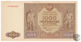 Banknot 1000 złotych 1946 st. 1- (UNC-)