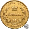 Australia 1 suweren 1866 Victoria Sydney st. 2-