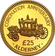 Alderney 25 funtów 1993 st.L-
