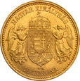 Węgry 10 koron 1904 FJ I st.1