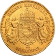 Węgry 10 koron 1906 Franciszek Józef I st. 1