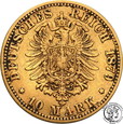 Niemcy Prusy 10 Marek 1879 A st.3+