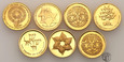 Izrael medaliki złote mennicy państwowej Izraela st.1