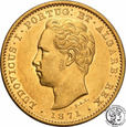 Portugalia 5000 Reis 1871 Louis I st.1/1-