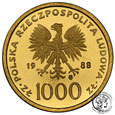 1000 złotych 1988 Papież Jan Paweł II X lat Pontyfikatu 