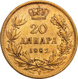 Serbia 20 dinarów 1882 st.2-