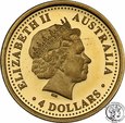 Australia 4 dolary 2001 st.L-