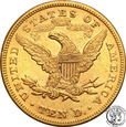 USA 10 dolarów 1880 Philadelphia st.2
