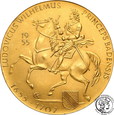 Niemcy medal 10 dukatów Ludwik I Badeński Aureus Magnus 1955