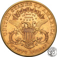 USA 20 dolarów 1907 D Denver st.1-/2+