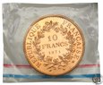 Francja PIEFORT 10 franków 1971 tylko 250 egz. ORYGINALNA ZGRZEWKA sL