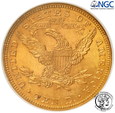 USA 10 dolarów 1901 Philadelphia NGC MS62