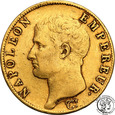 Francja 40 franków 1806 A Napoleon I st.3