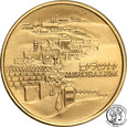 Izrael medalik złoty Jerozolima st.1