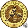 Australia Elżbieta II 100 Dolarów 1996 Kangur (uncja złota) st. 1