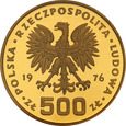 PRL. 500 złotych 1976 Kazimierz Pułaski PCGS PR68 DEEP CAMEO