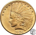 USA 10 dolarów 1926 Philadelphia INDIANIN st.2+