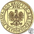 Polska III RP 200 złotych 1997 Tysiąclecie miasta Gdańska st.L