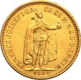 Węgry 10 koron 1902 Franciszek Józef I st. 2