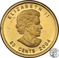 Kanada 50 centów 2004 st.L-