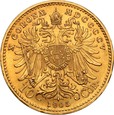 Austria 10 koron 1905 Franciszek Józef I st. 1