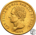 Włochy Sardynia Carlo Felice 1821-1831 20 lirów 1828 (orzeł) s2