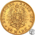 Niemcy Prusy 10 Marek 1875 C st.2