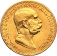 Austria 10 koron 1909 Franciszek Józef I st. 1