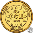 Belgia 50 Ecu 1989 st.1