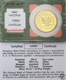 200 złotych 2007 Orzeł Bielik (1/2 uncji złota) st.L