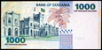 TANZANIA 1000 SZYLINGÓW 2006 ROK stan bankowy UNC