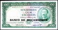 MOZAMBIK 100 ESCUDOS 1961 ROK STAN BANKOWY UNC
