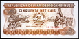 MOZAMBIK 50 METICAIS 1986 ROK STAN BANKOWY UNC
