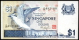 SINGAPUR 1 Dolar 1976 rok