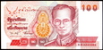 TAJLANDIA 100 Baht 1994 rok stan bankowy UNC