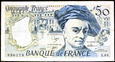 FRANCJA 50 FRANKÓW 1991 ROK MAURICE QUENTIN DE LA TOUR