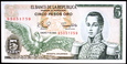 KOLUMBIA 5 PESOS ORO 1980 ROK STAN BANKOWY UNC