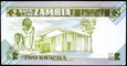 ZAMBIA 2 KWACHA 1980 ROK stan bankowy UNC