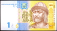 UKRAINA 1 HRYWNA 2006 ROK STAN BANKOWY UNC
