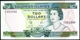 WYSPY SALOMONA 2 Dolary 1977 rok stan bankowy UNC